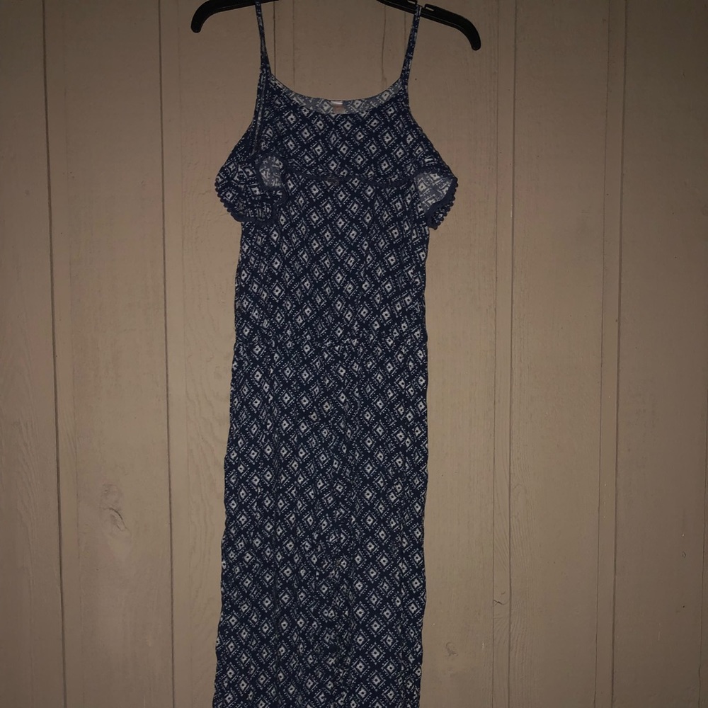 Diamond Patterned Jumpsuit